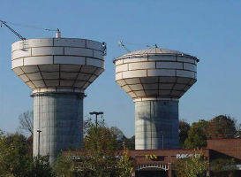 East, West Bethany water tanks