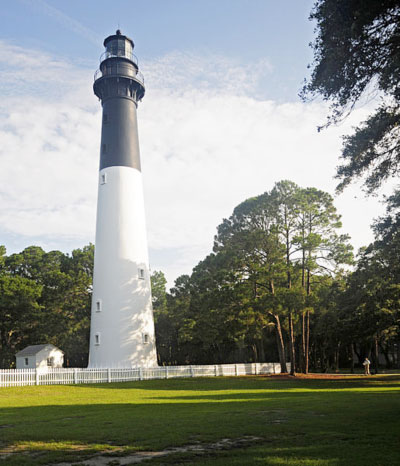 Hunting Island Lighthouse is the only publicly accessible lighthouse in South Carolina.