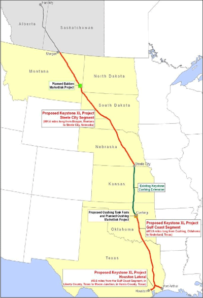 Pipeline project route