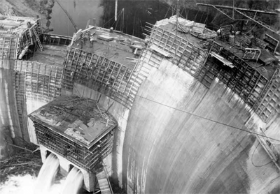 Cushman Dam, circa 1925