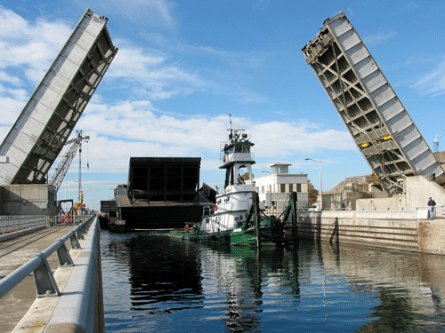 McNary Top Spillway Weir, WI