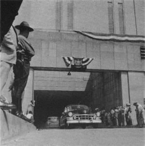 The first cars passed through the Squirrel Hill Tunnel in 1953