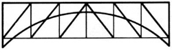 Theodore Burr truss arch design