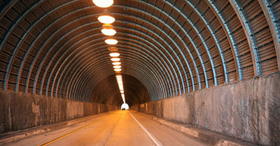 The tunnel interiors will be reinforced with new steel liners.